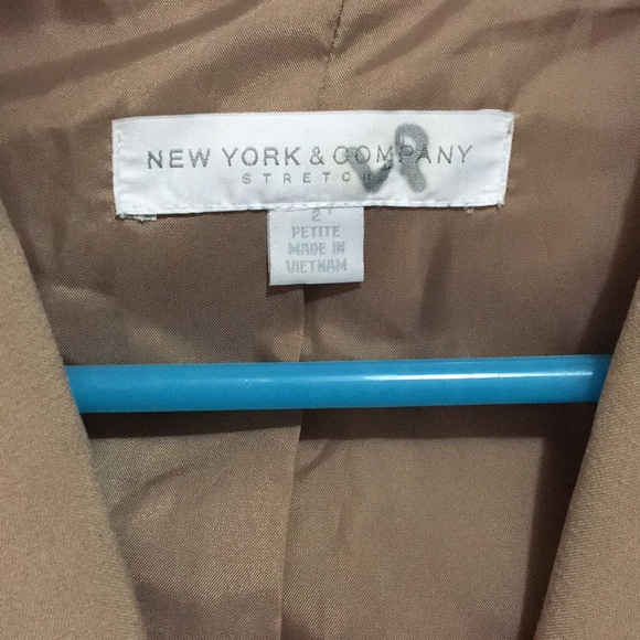 NY & CO. Beige blazer - Picture 2 of 4